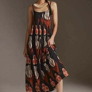 Free People Nikki Ikat XS/S Maxi Dress